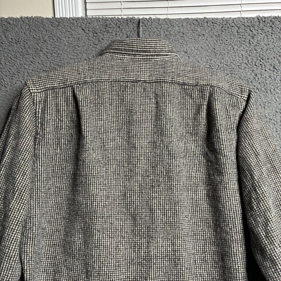 Polo Ralph Lauren Lowell Sport Flannel Shirt Houndstooth XL Wool Button Up - Picture 12 of 15